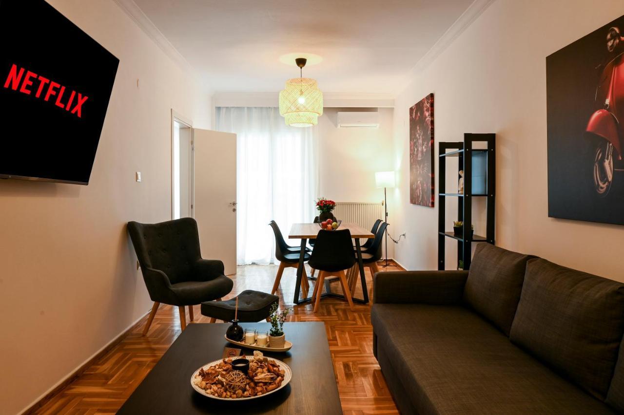Thessaloniki Center Deluxe Apartment Ngoại thất bức ảnh